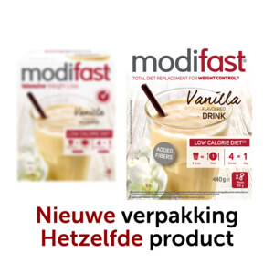 4x Modifast Weight Control Milkshake Vanille - 67.73 euro