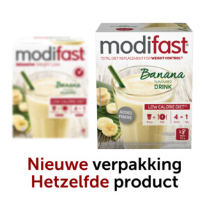 4x Modifast Weight Control Milkshake Banaan - 67.73 euro
