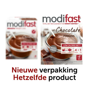 8x Modifast Weight Control Pudding Chocolade - 148.9 euro