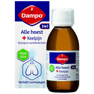 Dampo Alle Hoest +Keelpijn - 9.89 euro