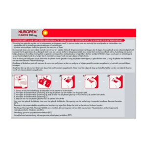 Nurofen Pleister 200 mg - 19.99 euro