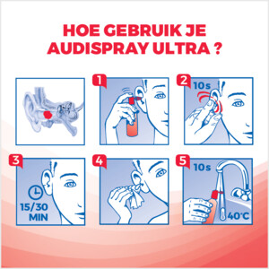 Audispray Oorpsray Ultra - 13.59 euro