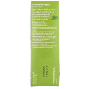 3x Piramide Groene Thee Original Bio - 14.32 euro