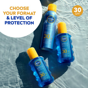 NIVEA Sun Protect en Dry Touch Verfrissende Vernevelende Zonnebrand Spray SPF 30 - 23.05 euro