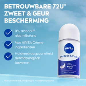 NIVEA Deodorant Roller Protect en Care - 5.25 euro