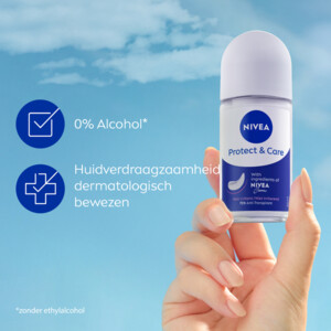 NIVEA Deodorant Roller Protect en Care - 5.25 euro