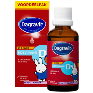 Dagravit Vitamine D Aquosum Druppels Kids - 10.89 euro