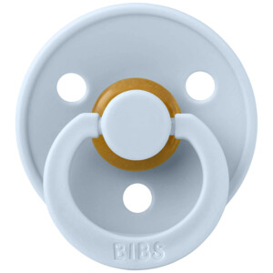 Bibs Fopspeen Maat 2 6-18 mnd Iron Baby Blue - 10.75 euro