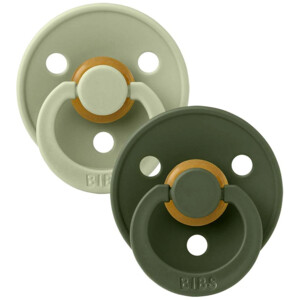 Bibs Fopspeen Maat 2 6-18 mnd Sage Hunter Green - 10.15 euro