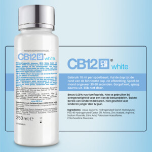 6x CB12 Mondwater White - 60.49 euro