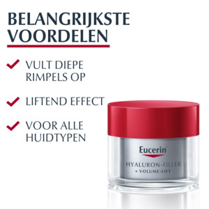 Eucerin Hyaluron-Filler + Volume-Lift Nachtcrème - 31.99 euro