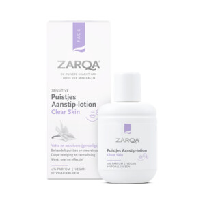 Zarqa Aanstip-lotion Clear Skin - 10.25 euro