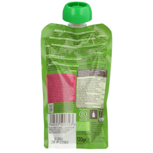 7x Ella's Kitchen Biologisch Knijpfruit 4+m Peren, Doperwten & Broccoli - 10.44 euro