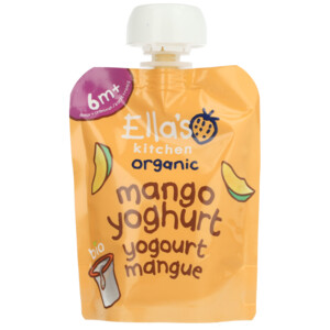 6x Ella's Kitchen Biologisch Knijpzakje 6+m Mango - 7.42 euro