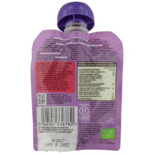 7x Ella's Kitchen Biologisch Knijpfruit 4+m Pruimen - 8.66 euro