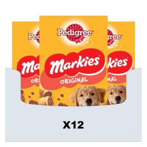 12x Pedigree Markies Original Hondensnacks Vlees